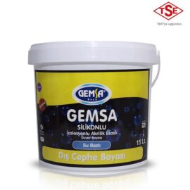 Фасадная силиконовая краска для наружных работ «Gemsa (207)»